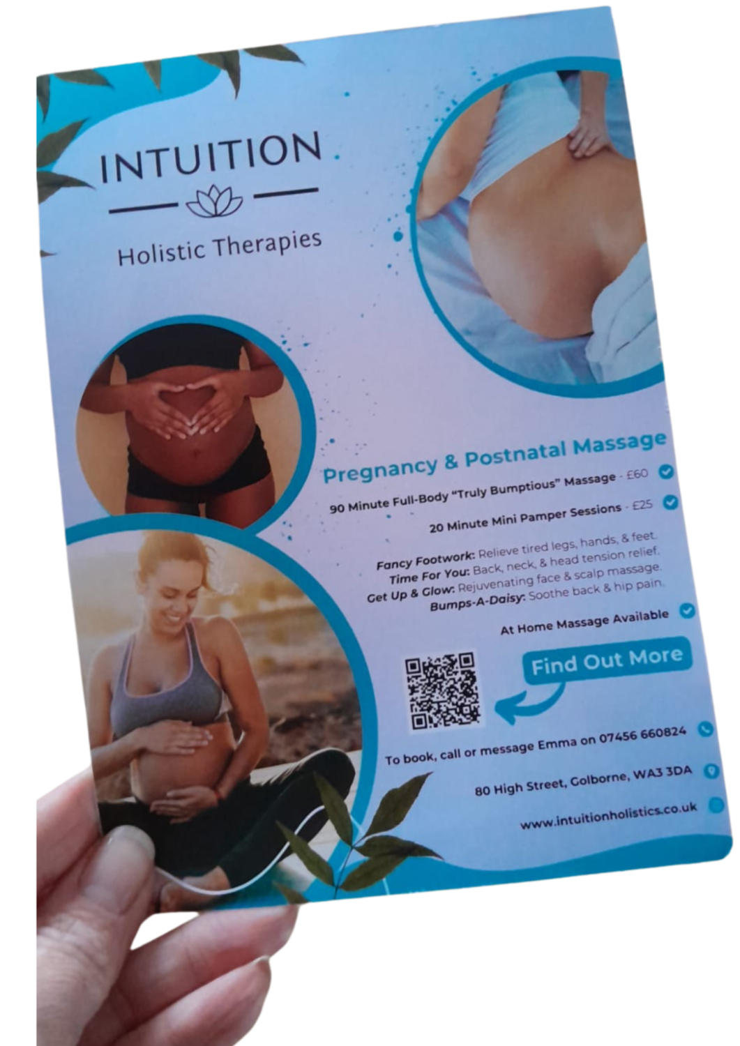 leaflet design Chorley