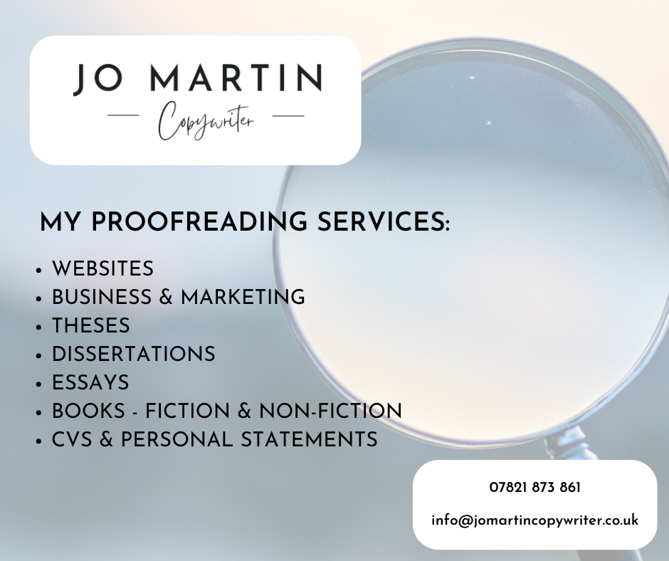 proofreading manchester